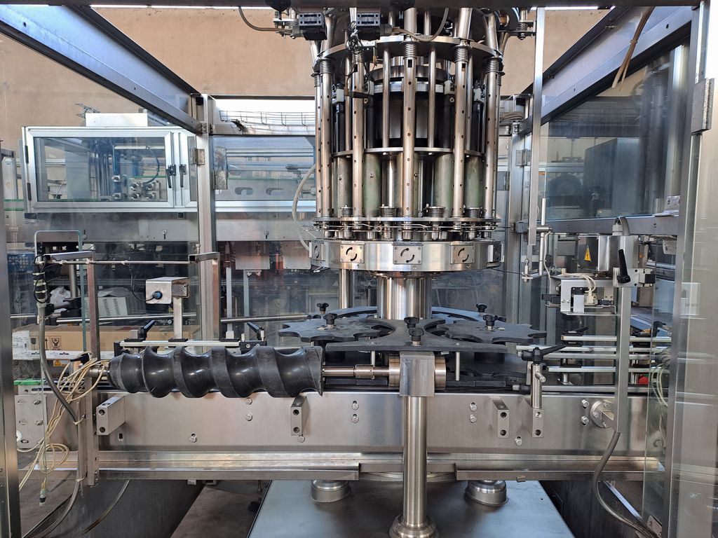 MBF 12-HEAD CORKING MACHINE FOR MUSHROOM AND NATURAL CORKS, MODEL CORKMATIC R/S, WITH NERI CAP FEEDER, USED MACHINE - Image 20 MBF 12-HEAD CORKING MACHINE FOR MUSHROOM AND NATURAL CORKS, MODEL CORKMATIC R/S, WITH NERI CAP FEEDER, USED MACHINE - Image 20