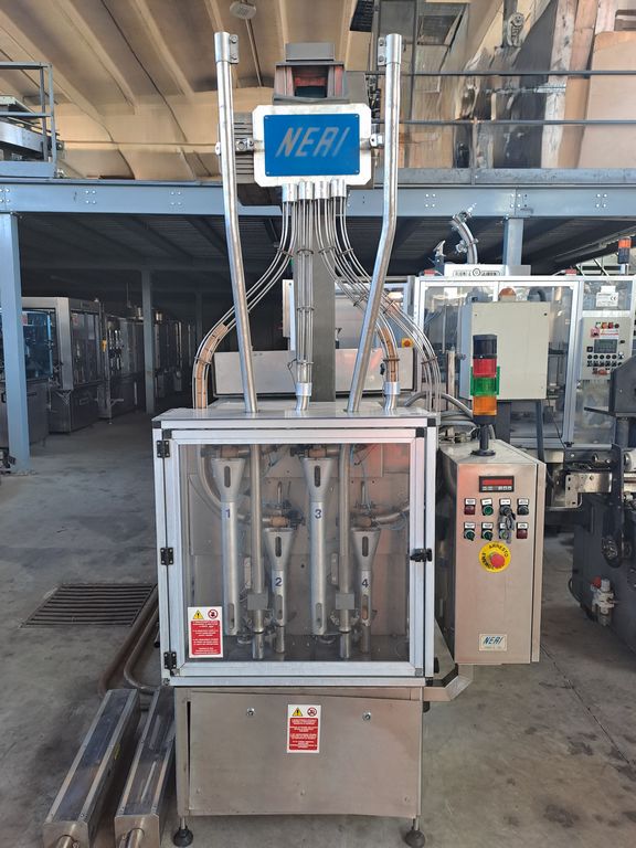 MBF 12-HEAD CORKING MACHINE FOR MUSHROOM AND NATURAL CORKS, MODEL CORKMATIC R/S, WITH NERI CAP FEEDER, USED MACHINE - Image 25 MBF 12-HEAD CORKING MACHINE FOR MUSHROOM AND NATURAL CORKS, MODEL CORKMATIC R/S, WITH NERI CAP FEEDER, USED MACHINE - Image 25