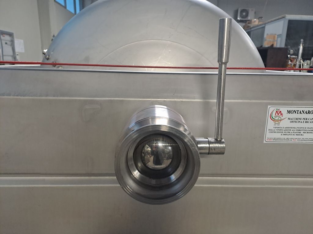 STAINLESS STEEL PNEUMATIC OPEN CYLINDER PRESS WITH MEMBRANE, VELO FIRM, 10 HL, SECOND HAND MACHINE - Image 10 STAINLESS STEEL PNEUMATIC OPEN CYLINDER PRESS WITH MEMBRANE, VELO FIRM, 10 HL, SECOND HAND MACHINE - Image 10