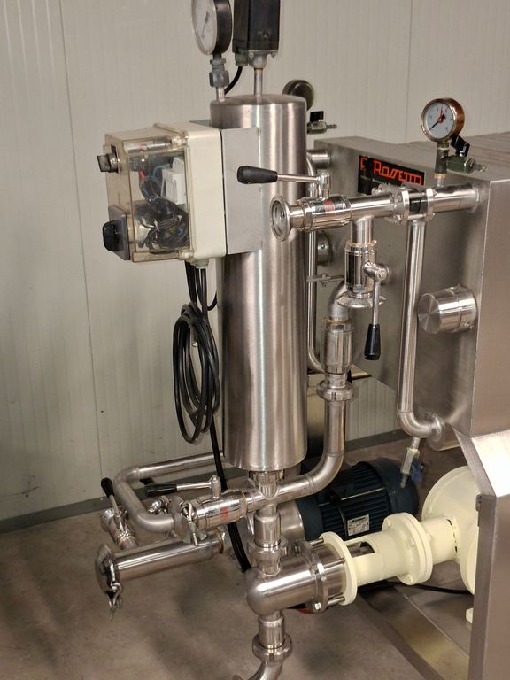 WINE LEES FILTER ROSSETTO 20 PLATES WITH MIXER, SECOND-HAND MACHINE - Image 5 WINE LEES FILTER ROSSETTO 20 PLATES WITH MIXER, SECOND-HAND MACHINE - Image 5