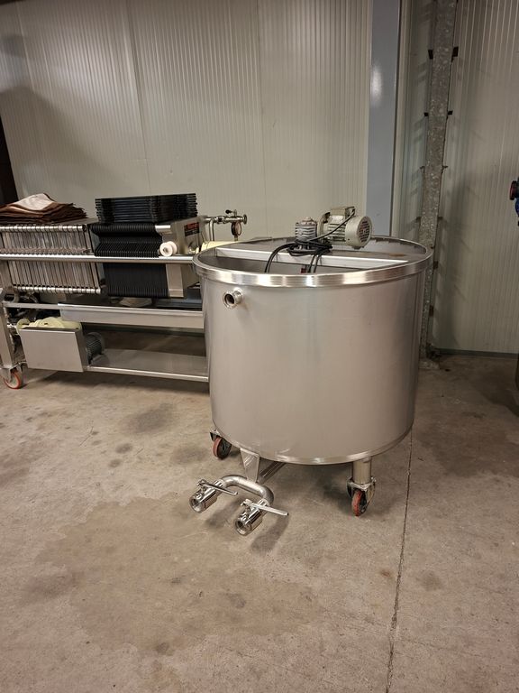 WINE LEES FILTER ROSSETTO 20 PLATES WITH MIXER, SECOND-HAND MACHINE - Image 12 WINE LEES FILTER ROSSETTO 20 PLATES WITH MIXER, SECOND-HAND MACHINE - Image 12