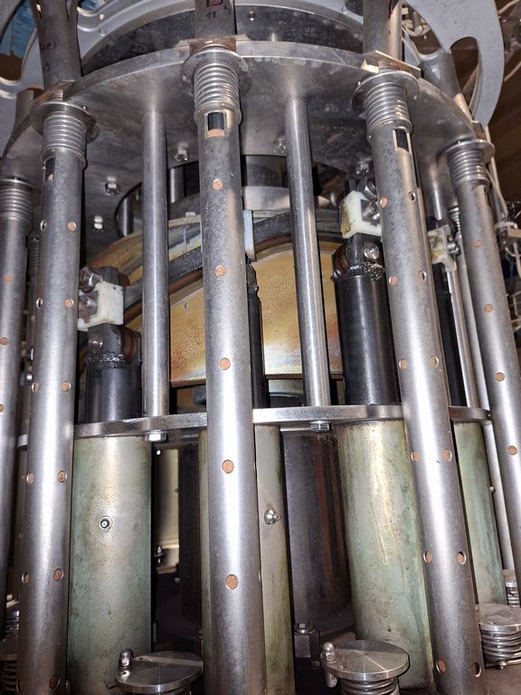 MBF 12-HEAD CORKING MACHINE FOR MUSHROOM AND NATURAL CORKS, MODEL CORKMATIC R/S, WITH NERI CAP FEEDER, USED MACHINE - Image 33 MBF 12-HEAD CORKING MACHINE FOR MUSHROOM AND NATURAL CORKS, MODEL CORKMATIC R/S, WITH NERI CAP FEEDER, USED MACHINE - Image 33