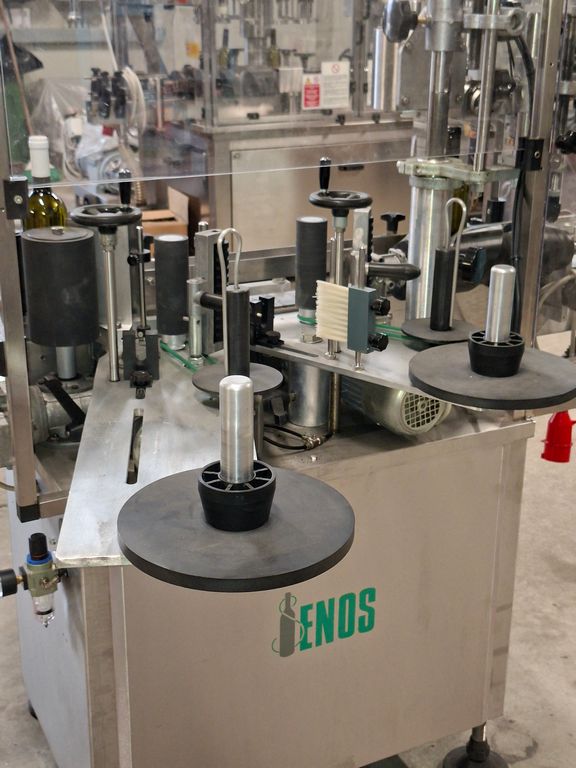 ENOS ADHESIVE LABELLING MACHINE, MODEL PIÙ, WITH 2 STATIONS, SECOND HAND MACHINE - Image 3 ENOS ADHESIVE LABELLING MACHINE, MODEL PIÙ, WITH 2 STATIONS, SECOND HAND MACHINE - Image 3