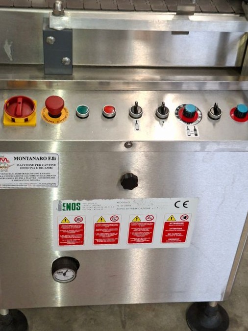 ENOS ADHESIVE LABELLING MACHINE, MODEL PIÙ, WITH 2 STATIONS, SECOND HAND MACHINE - Image 2 ENOS ADHESIVE LABELLING MACHINE, MODEL PIÙ, WITH 2 STATIONS, SECOND HAND MACHINE - Image 2