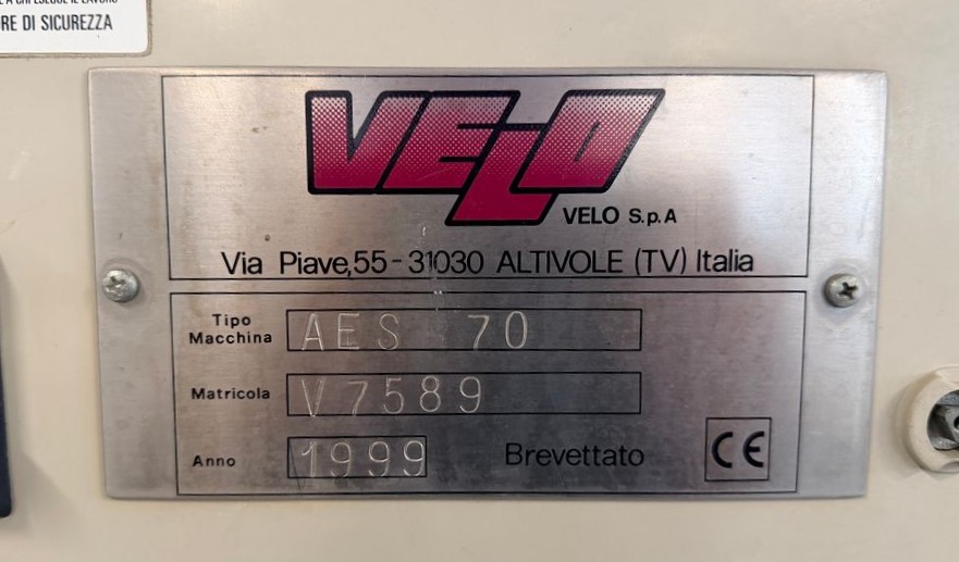 VELO BRAND VACUUM ENRICHMENT CONCENTRATOR, MODEL AES 70, SECOND HAND MACHINE - Image 4 VELO BRAND VACUUM ENRICHMENT CONCENTRATOR, MODEL AES 70, SECOND HAND MACHINE - Image 4