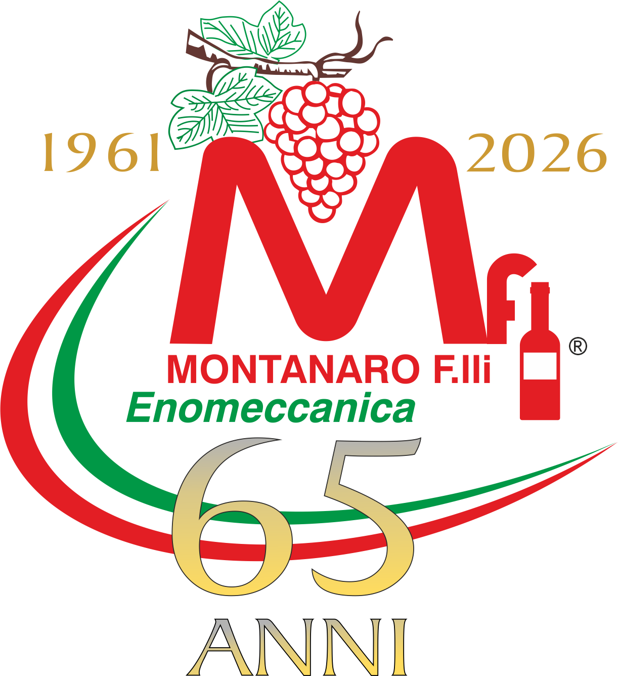 Logo 65 Anni trasparenza