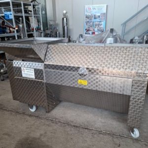 DIRASPATRICE MARCA TEM IN ACCIAIO INOX, PRODUZIONE Q/H 80 CIRCA, MACCHINA USATA