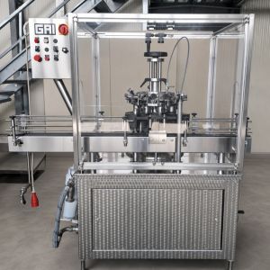 RINSER MACHINE GAI 9 NOZZLES IN STAINLESS STEEL, MODEL 10009, SECOND HAND MACHINE