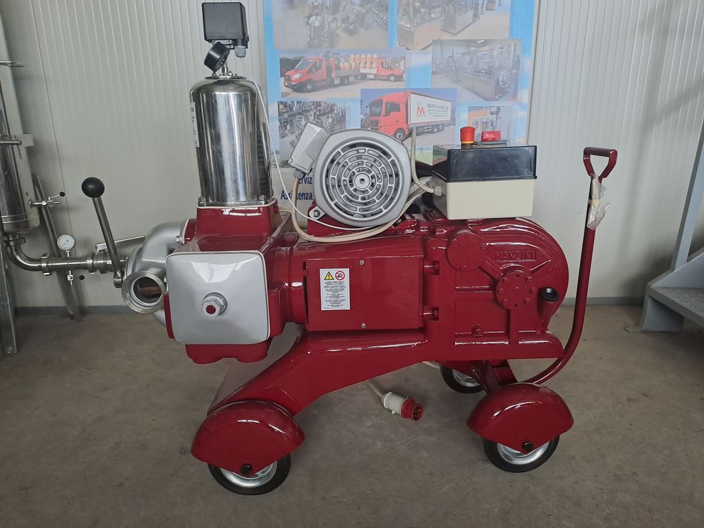 POMPA A PISTONE MANZINI MOD.400HL, BICILINDRICA CORPO POMPA IN BRONZO, MACCHINA USATA - immagine 3 POMPA A PISTONE MANZINI MOD.400HL, BICILINDRICA CORPO POMPA IN BRONZO, MACCHINA USATA - immagine 3