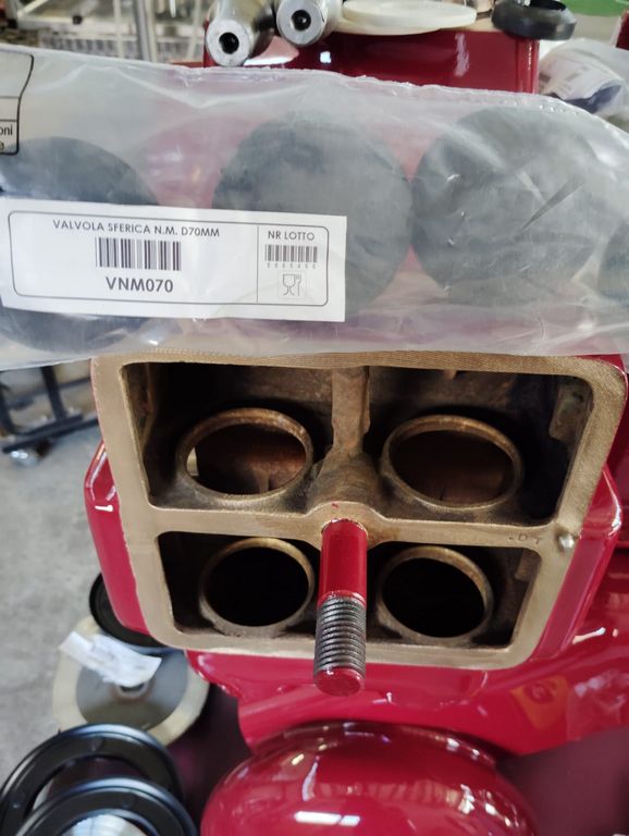POMPA A PISTONE MANZINI MOD.400HL, BICILINDRICA CORPO POMPA IN BRONZO, MACCHINA USATA - immagine 13 POMPA A PISTONE MANZINI MOD.400HL, BICILINDRICA CORPO POMPA IN BRONZO, MACCHINA USATA - immagine 13