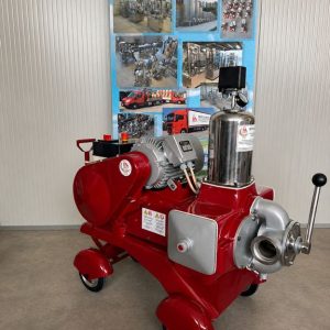 POMPA A PISTONE MANZINI MOD.400HL, BICILINDRICA CORPO POMPA IN BRONZO, MACCHINA USATA