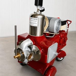 POMPA A PISTONE MANZINI MOD.400HL, BICILINDRICA CORPO POMPA IN BRONZO, MACCHINA USATA