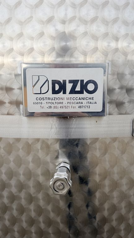 SERBATOIO IN ACCIAIO INOX MARCA DI ZIO, MODELLO VINIFICAZIONE/STOCCAGGIO, CAPACITÀ LITRI 5.000 (HL 50) CIRCA, ATTREZZATURA USATA - immagine 12 SERBATOIO IN ACCIAIO INOX MARCA DI ZIO, MODELLO VINIFICAZIONE/STOCCAGGIO, CAPACITÀ LITRI 5.000 (HL 50) CIRCA, ATTREZZATURA USATA - immagine 12