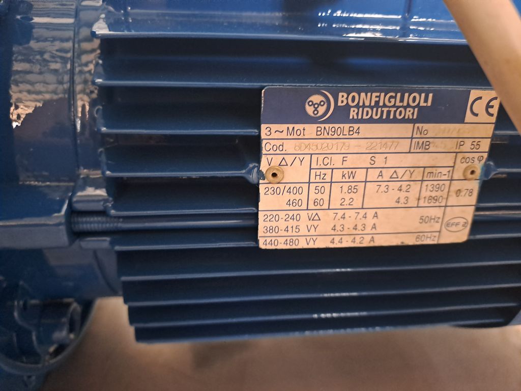 LIVERANI PUMP MODEL MAJOR 60 WITH SPEED VARIATOR, SECOND HAND MACHINE - Image 2 LIVERANI PUMP MODEL MAJOR 60 WITH SPEED VARIATOR, SECOND HAND MACHINE - Image 2