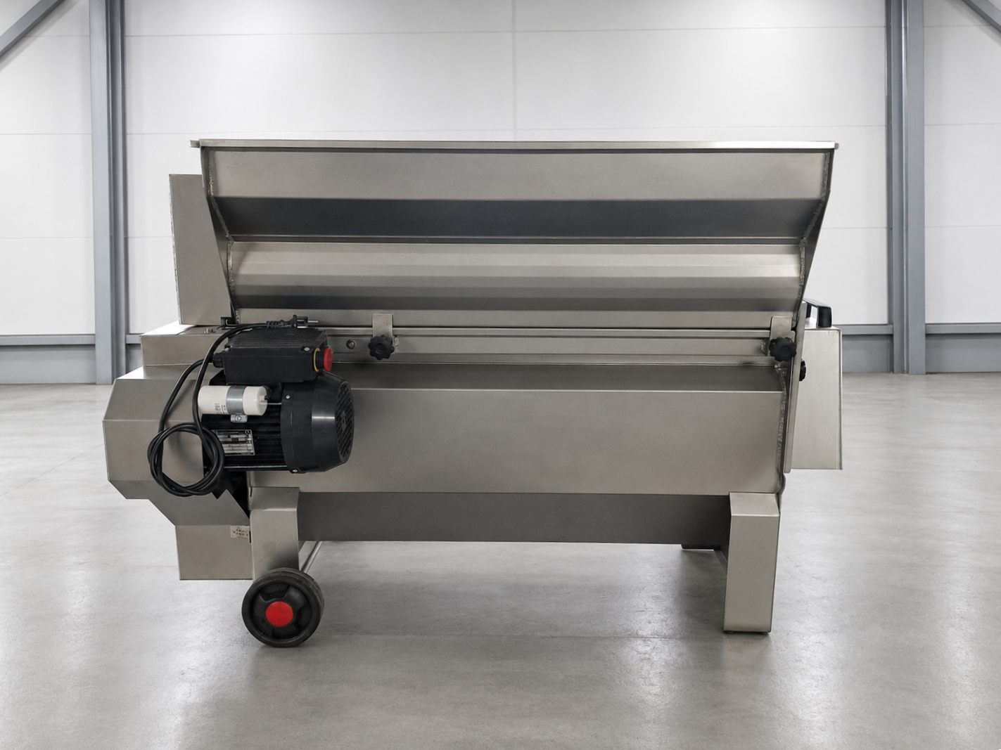 STAINLESS STEEL CRUSHER DESTEMMER MODEL “JOLLY 35” NEW MACHINE STAINLESS STEEL CRUSHER DESTEMMER MODEL “JOLLY 35” NEW MACHINE