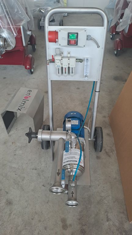 STAINLESS STEEL FLOTATION UNIT MODEL ENOLMIX 100, SECOND HAND MACHINE - Image 11 STAINLESS STEEL FLOTATION UNIT MODEL ENOLMIX 100, SECOND HAND MACHINE - Image 11
