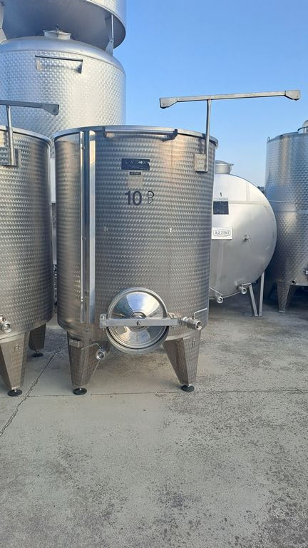 SERBATOI IN ACCIAIO INOX MARCA L.A. INOX CAPACITÀ LITRI 2000 (HL 20), COPERCHIO GALLEGGIANTE A FONDO PIANO, ATTREZZATURA USATA - immagine 9 SERBATOI IN ACCIAIO INOX MARCA L.A. INOX CAPACITÀ LITRI 2000 (HL 20), COPERCHIO GALLEGGIANTE A FONDO PIANO, ATTREZZATURA USATA - immagine 9