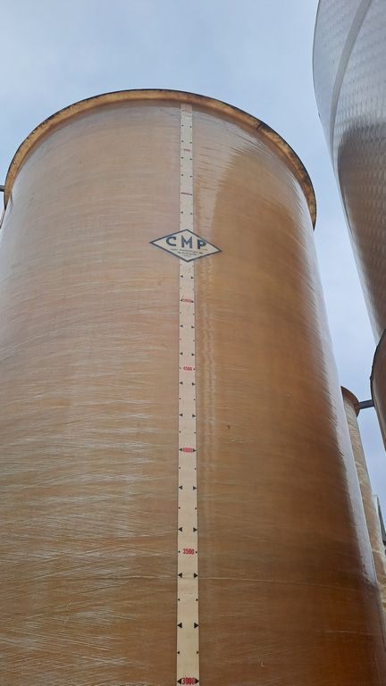 FIBERGLASS TANK, CMP FIRM, CAPACITY HL 70, FLOATING LID WITH ROUNDED BOTTOM, SECOND-HAND EQUIPMENT - Image 6 FIBERGLASS TANK, CMP FIRM, CAPACITY HL 70, FLOATING LID WITH ROUNDED BOTTOM, SECOND-HAND EQUIPMENT - Image 6
