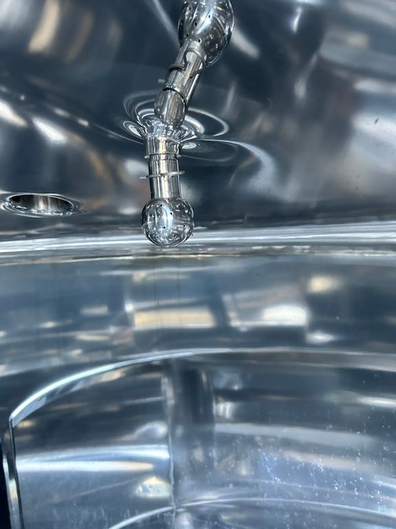 STAINLESS STEEL INSULATED MIXER CONICAL BOTTOM, CAPACITY 1500 LITRES, SECOND HAND EQUIPMENT - Image 14