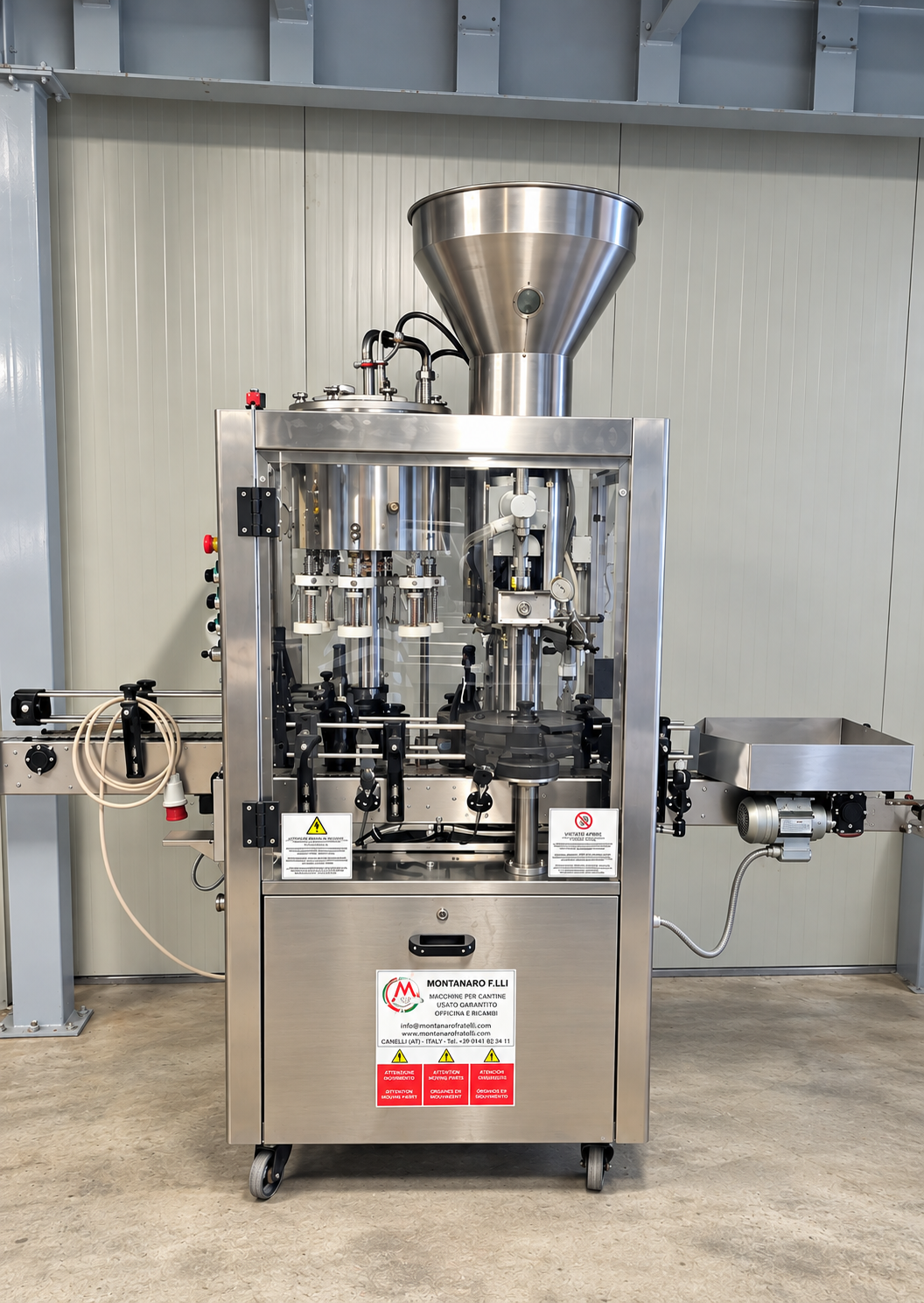 MONOBLOCCO MF MODELLO 6/1 IN ACCIAIO INOX, MACCHINA USATA