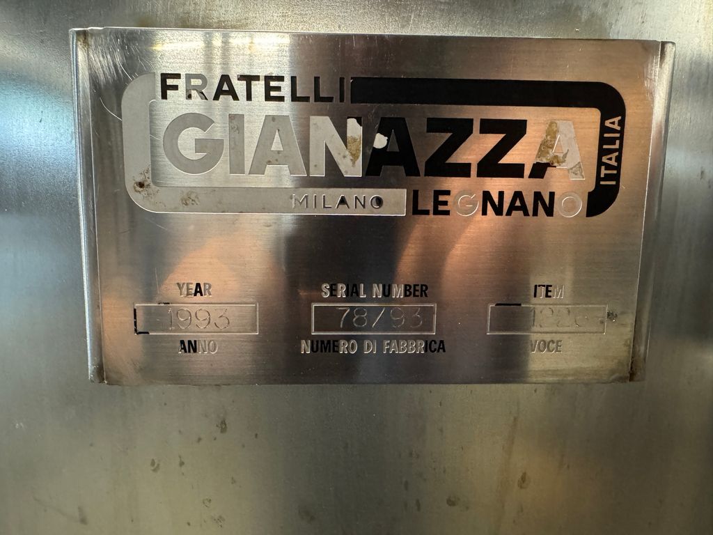 SCAMBIATORE A PIASTRE GIANAZZA IN ACCIAIO INOX CON N. 88 PIASTRE 1240X370, MACCHINA USATA - immagine 3