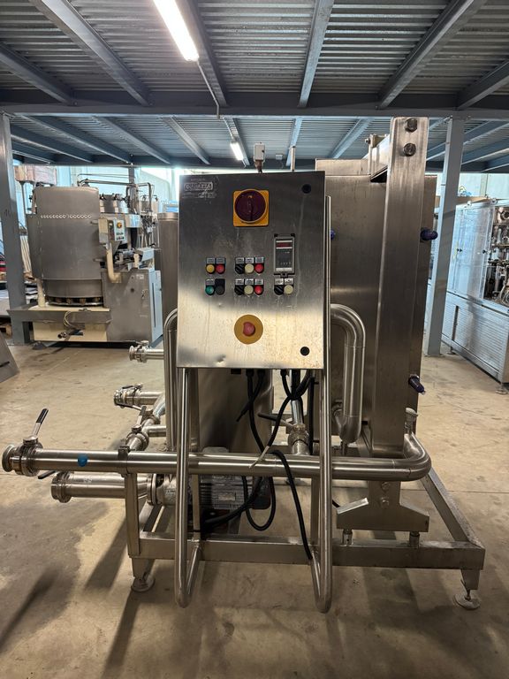 SCAMBIATORE A PIASTRE GIANAZZA IN ACCIAIO INOX CON N. 88 PIASTRE 1240X370, MACCHINA USATA - immagine 4
