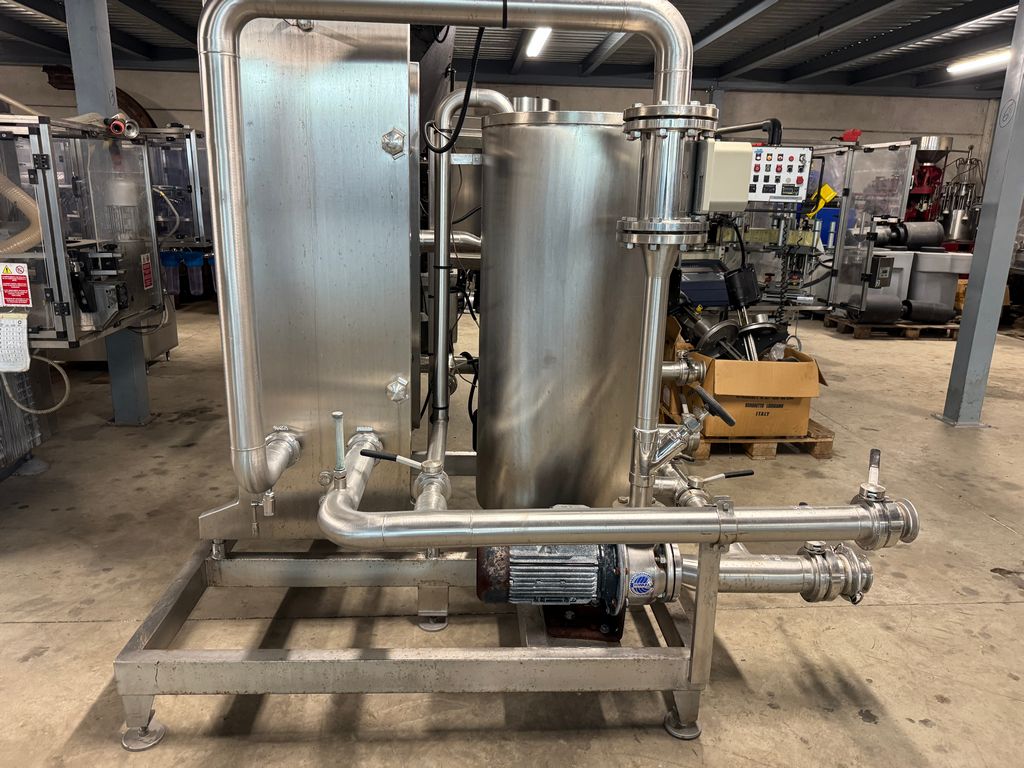 SCAMBIATORE A PIASTRE GIANAZZA IN ACCIAIO INOX CON N. 88 PIASTRE 1240X370, MACCHINA USATA - immagine 7