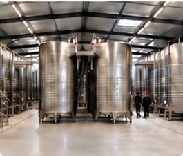 Marchisio stainless steel tanks